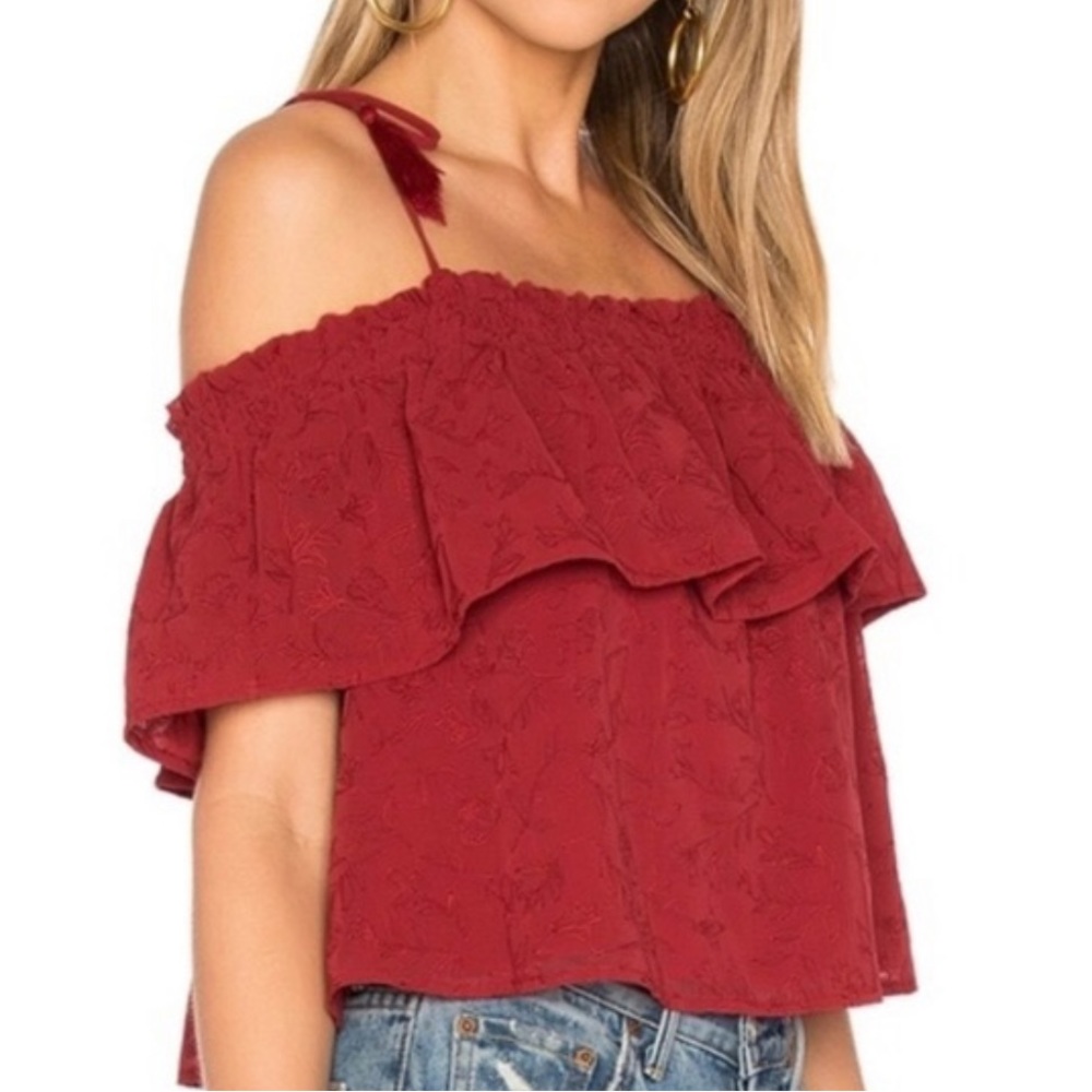 Lovers and Friends off the shoulder blouse